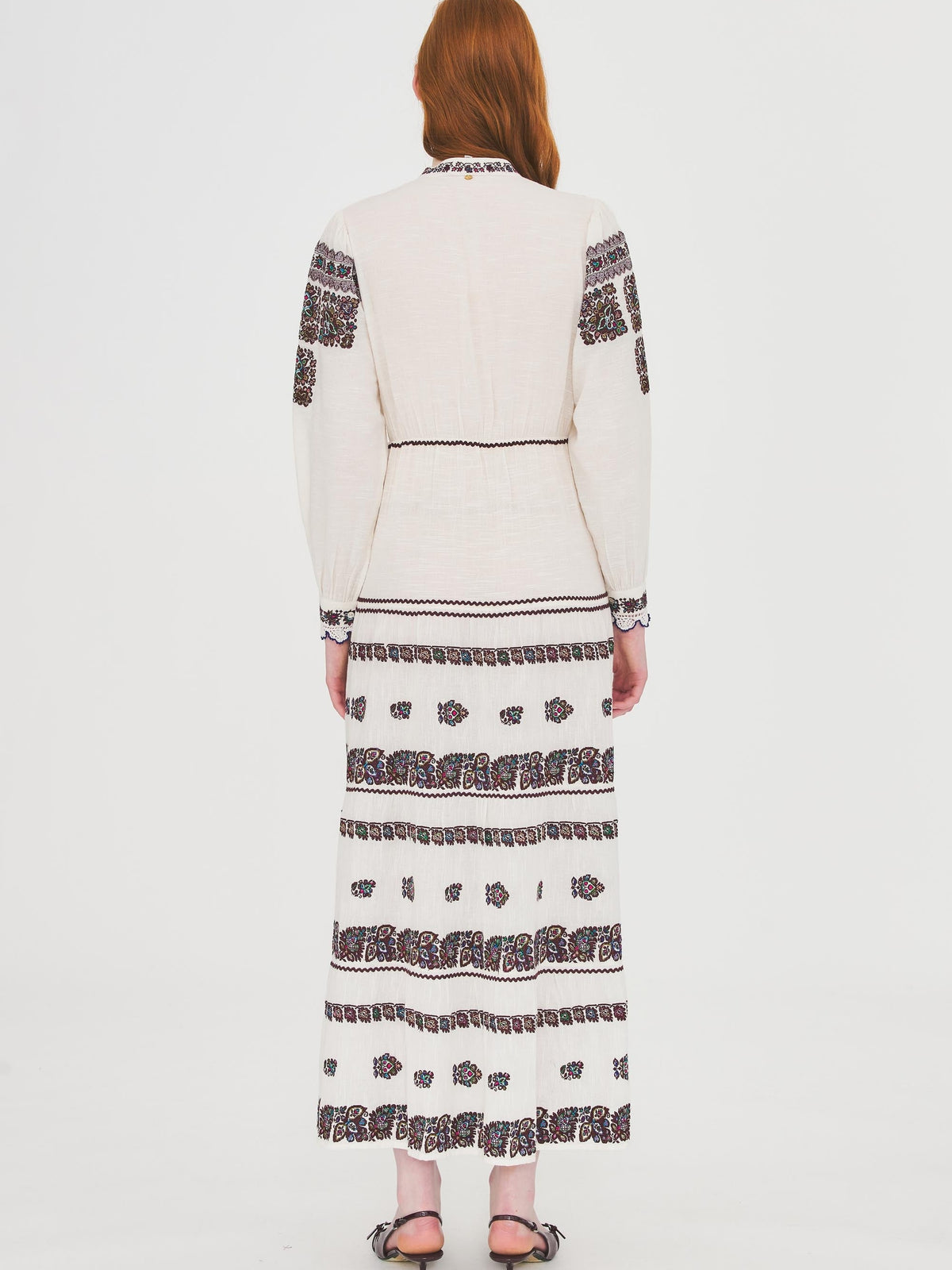 Robe longue Tami - Cream