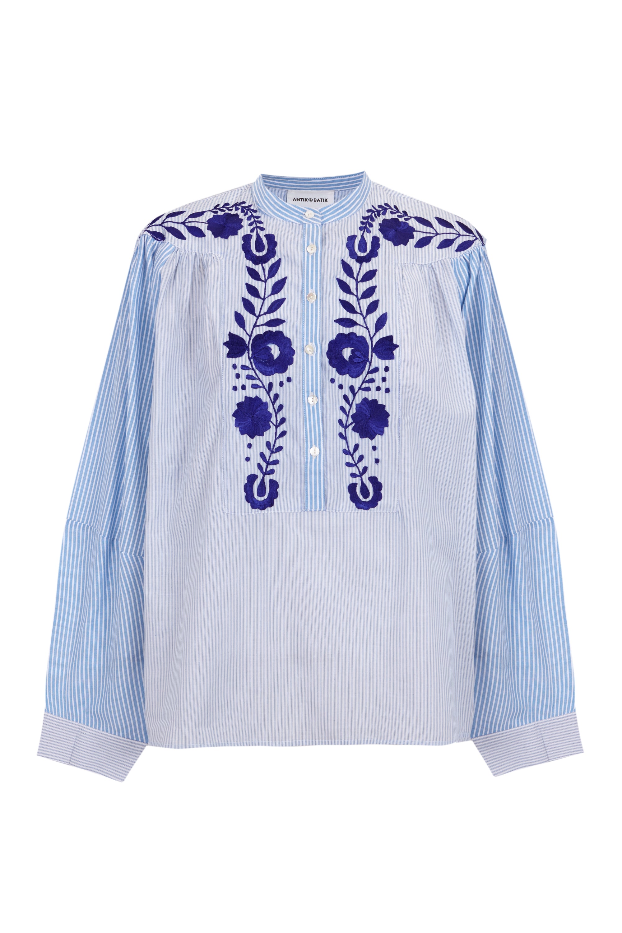 BLUE TAMIR BLOUSE