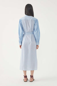 BLUE TAMIR LONGDRESS