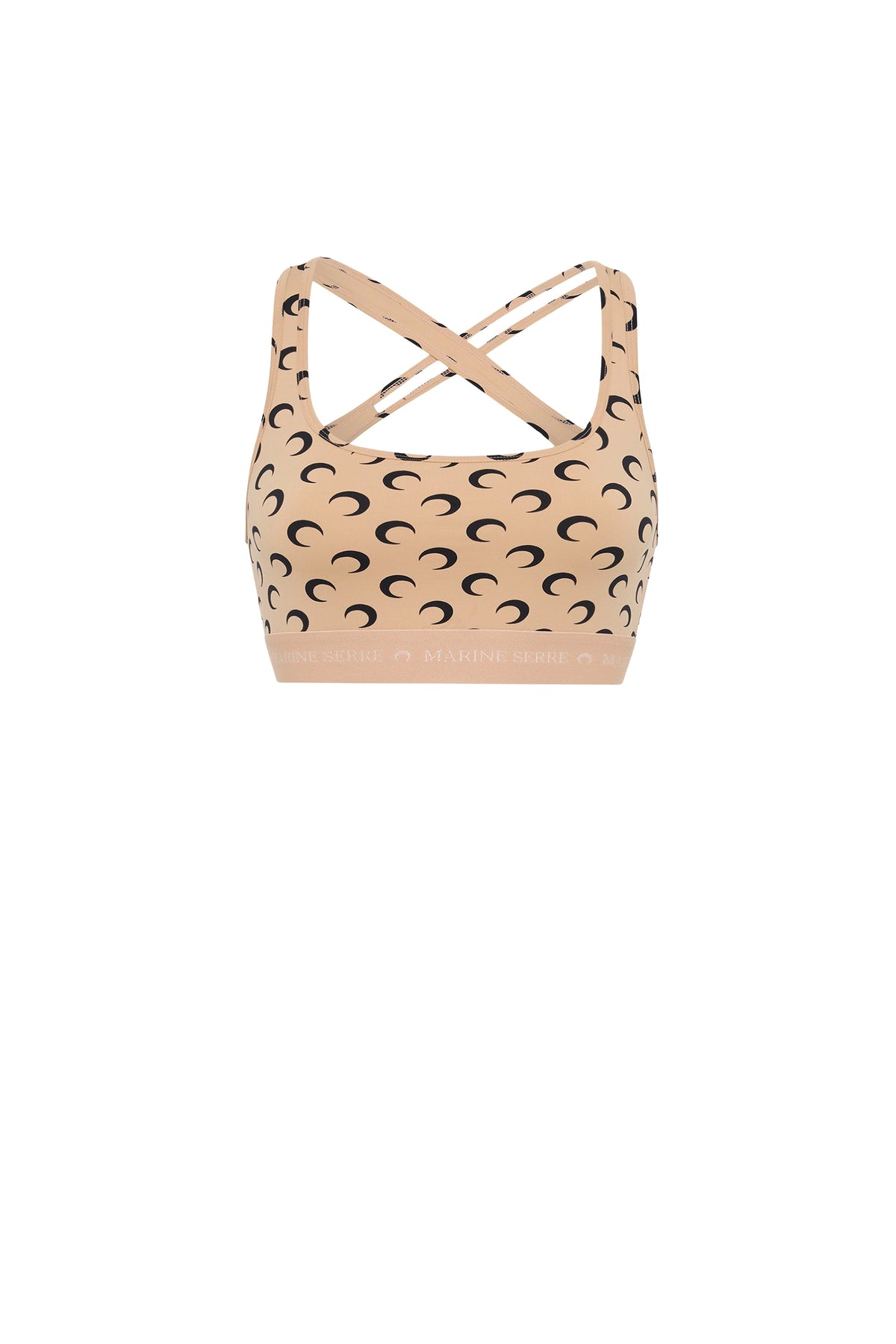 Brassière All Over Moon Upcyclée - Tan