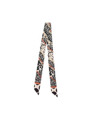Foulard Tatum en soie - Pecan Brown