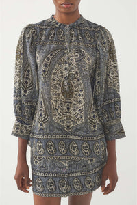 BLACK TAYA BLOUSE
