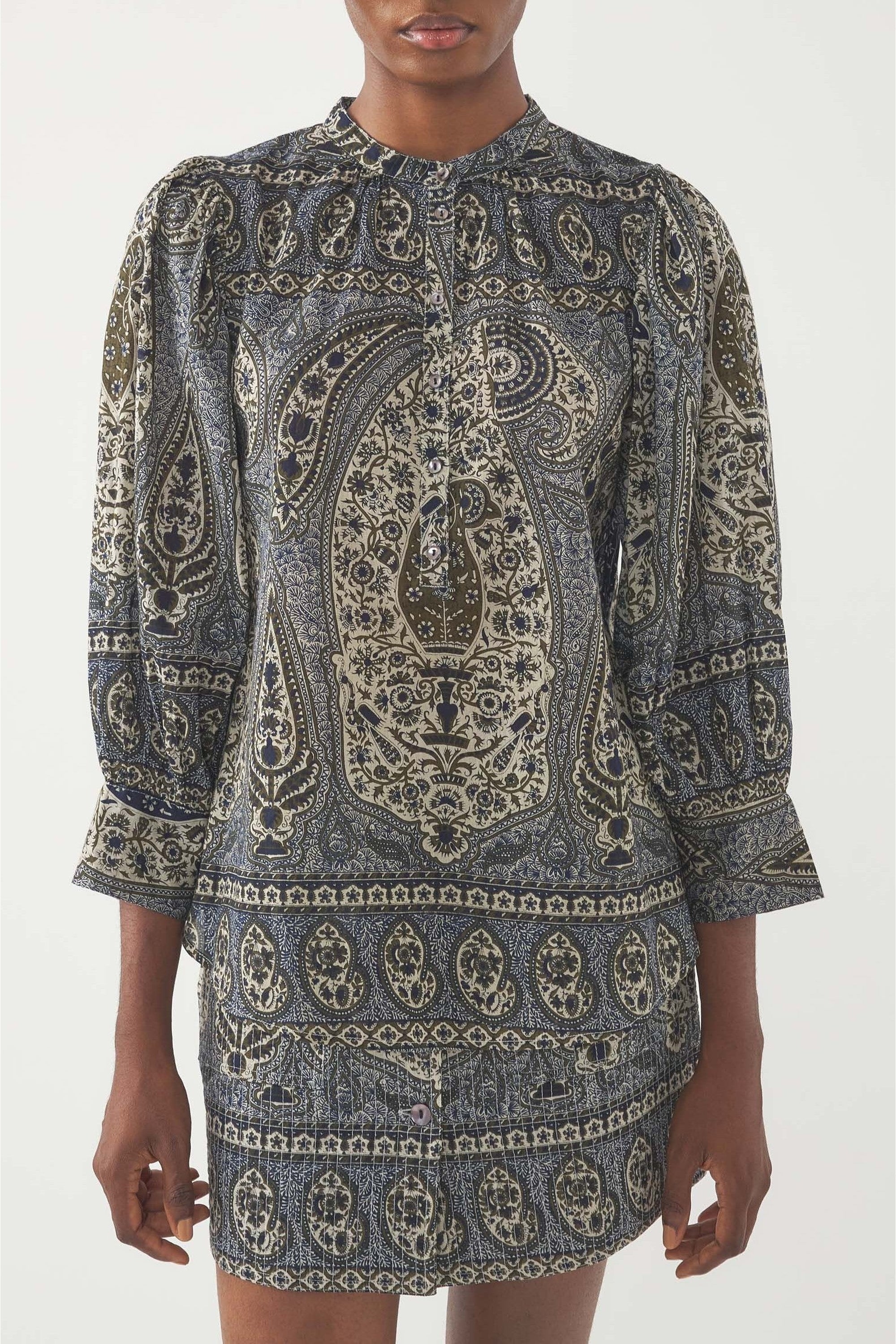 BLACK TAYA BLOUSE