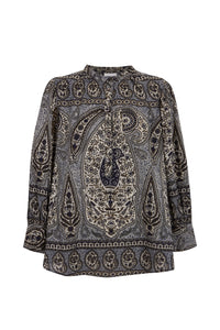 BLACK TAYA BLOUSE