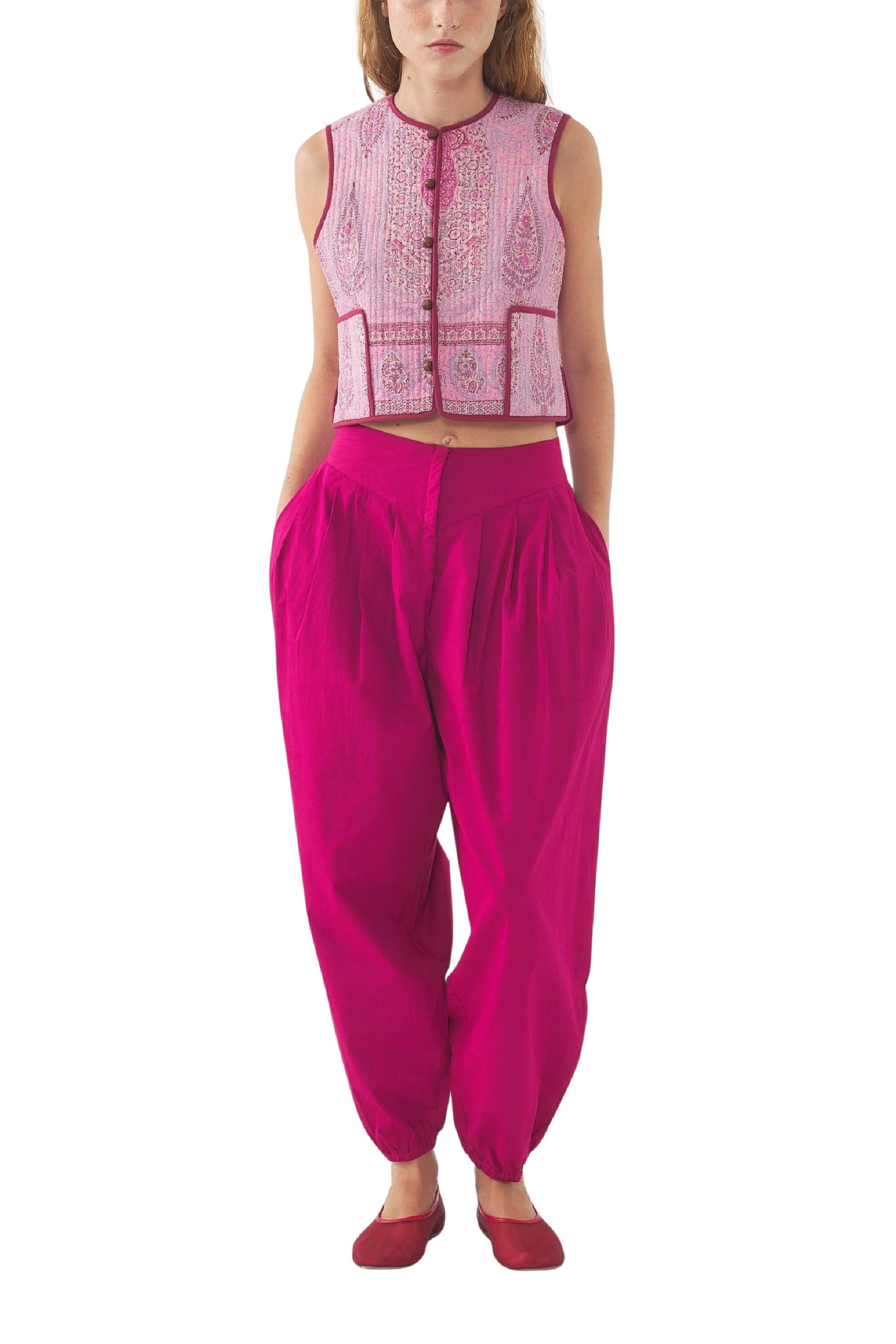 PINK TAYA GILET