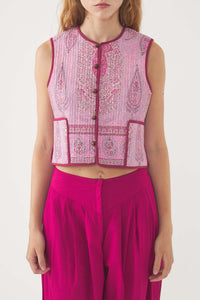 PINK TAYA GILET