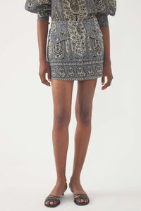 BLACK TAYA MINI SKIRT