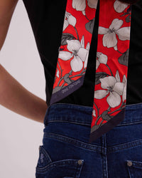 Foulard Tayler en soie - Watermelon