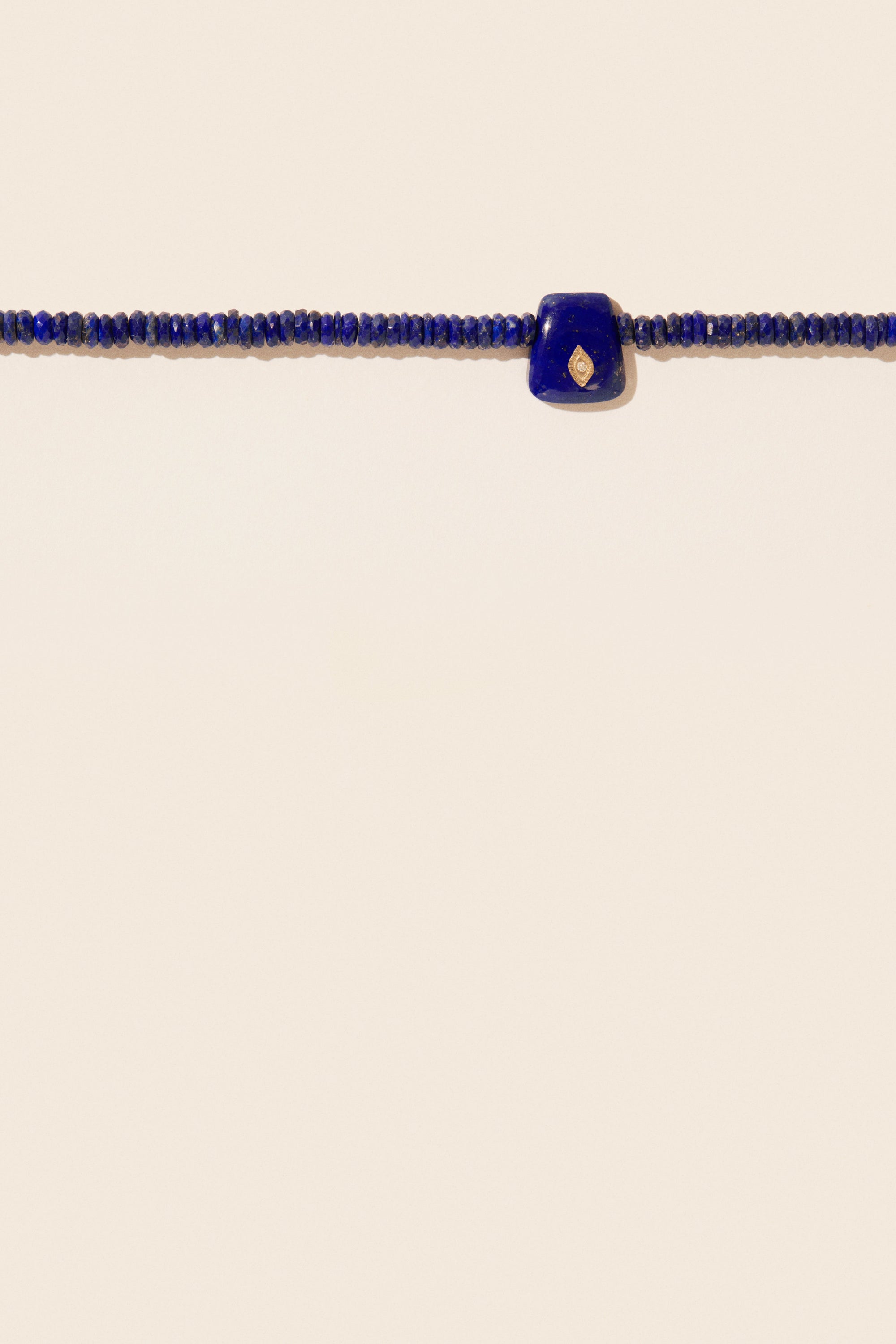 Collier Taylor N°2 en or jaune avec diamant - Lapis