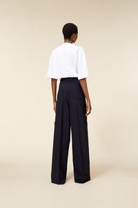 Navy / CARGO SUIT PANTS