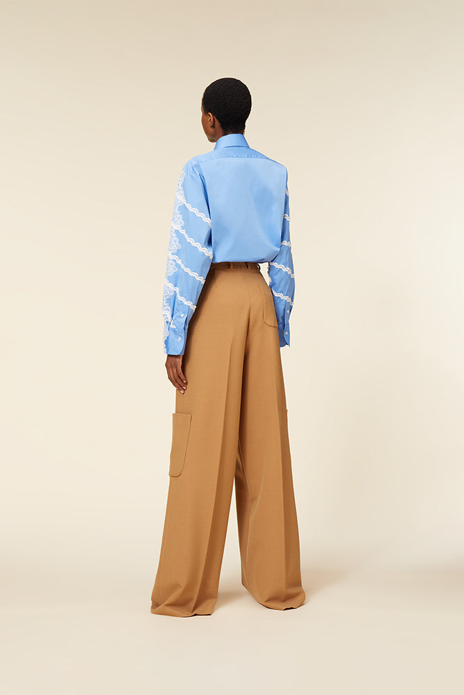 Brown / CARGO SUIT PANTS