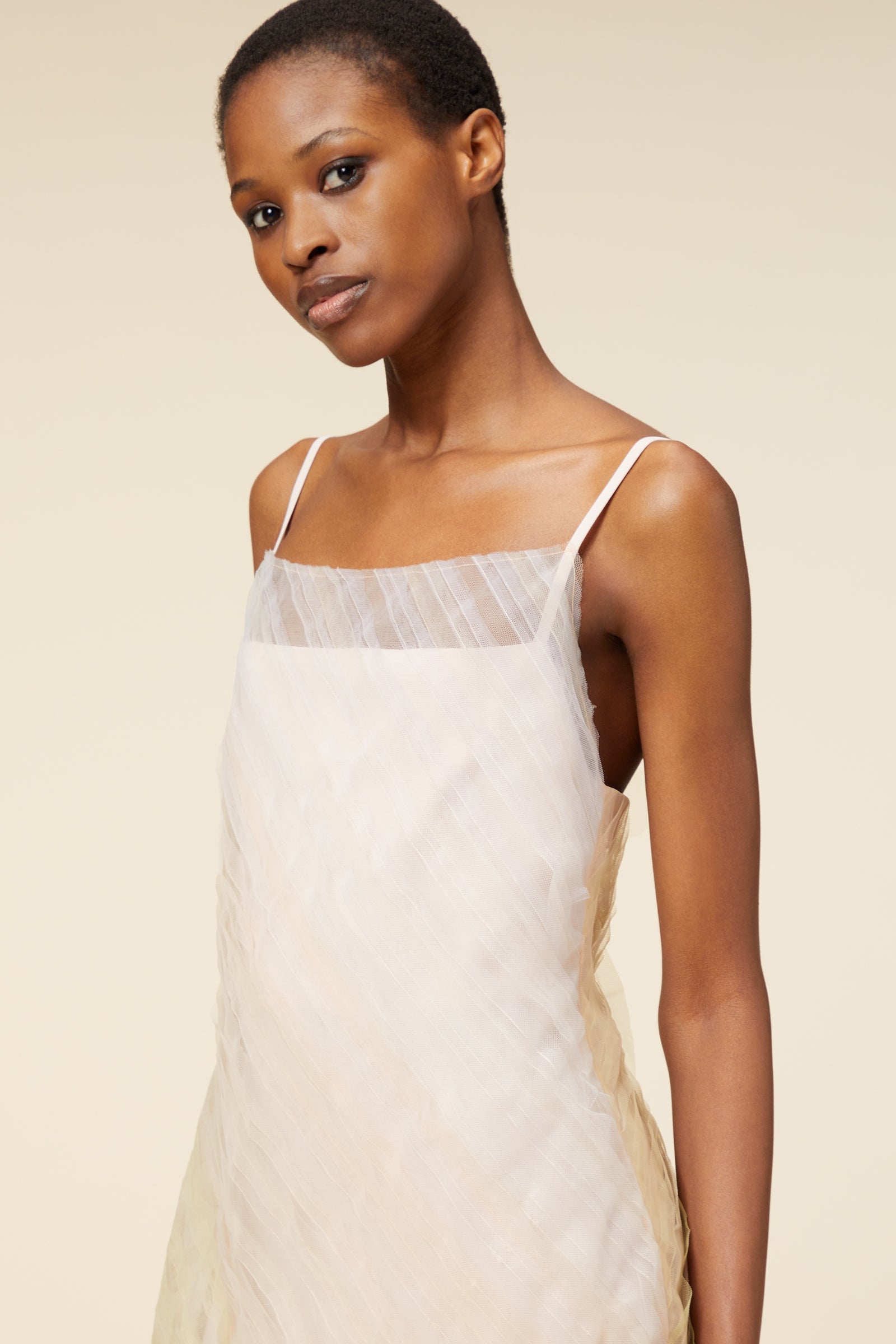 Multicolour / TULLE CAMI DRESS