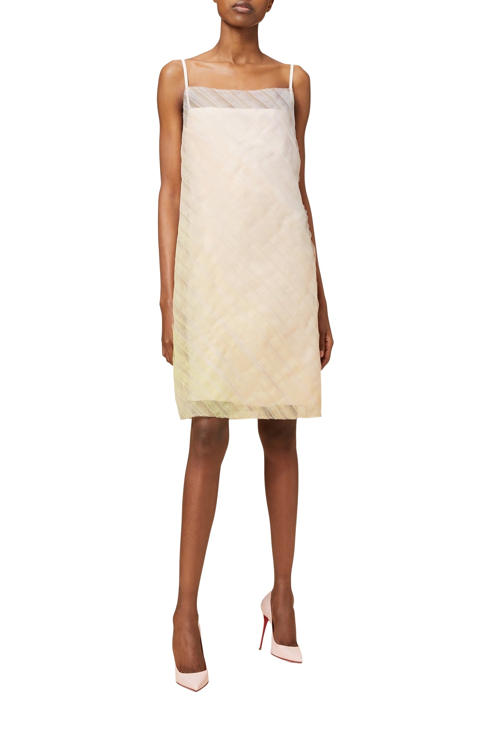 Robe courte en tulle - Multicolour