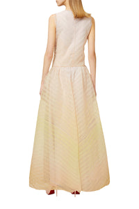 Robe longue en tulle - Multicolour