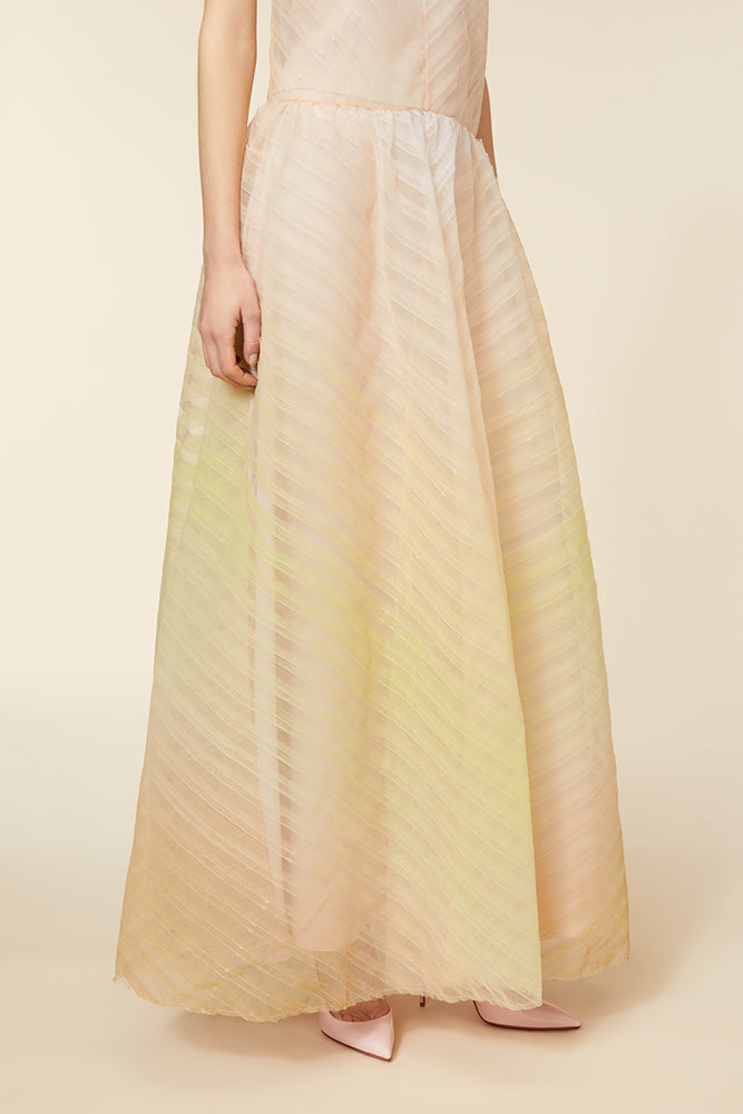 Multicolour / TULLE MAXI DRESS