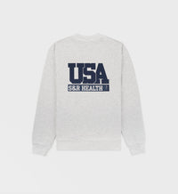 Sweatshirt Team USA imprimé - Heather Gray