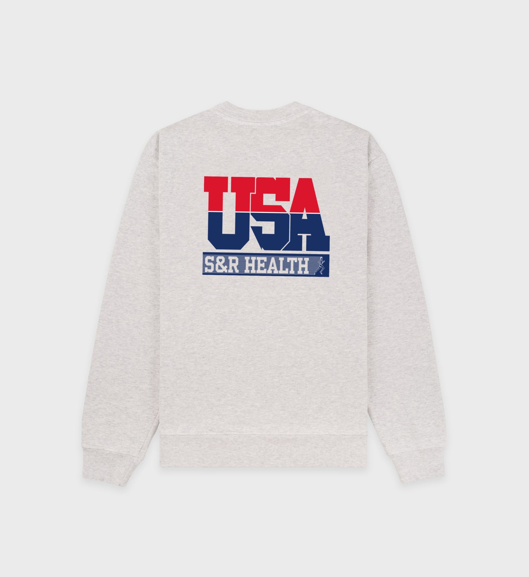 Sweatshirt Team USA imprimé - Heather Gray