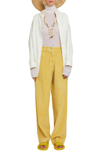 Blouse Tent coupe oversize - White