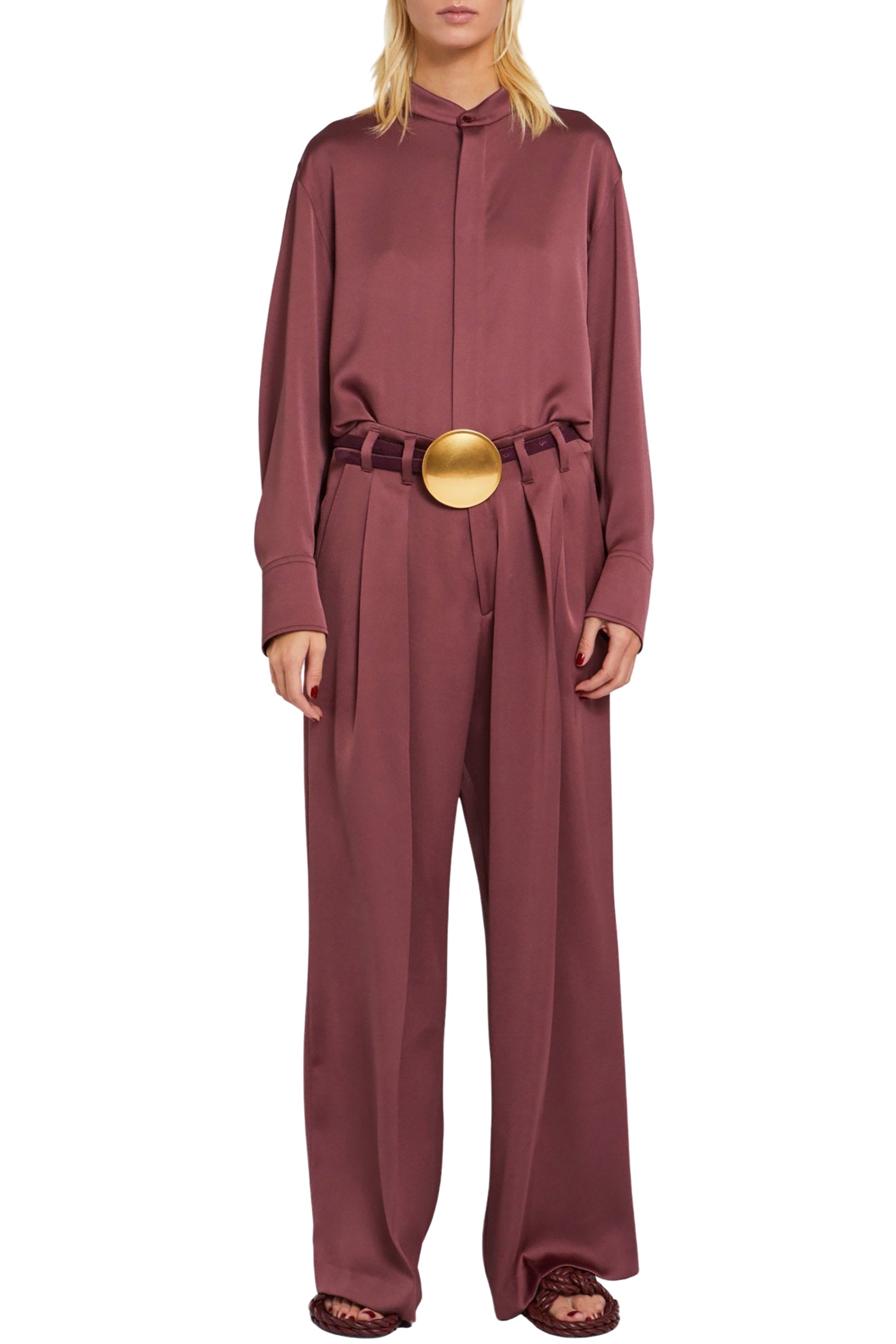 Blouse Tent Bis coupe ample - Burgundy