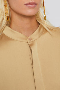 Blouse Tent Bis coupe ample - Camel
