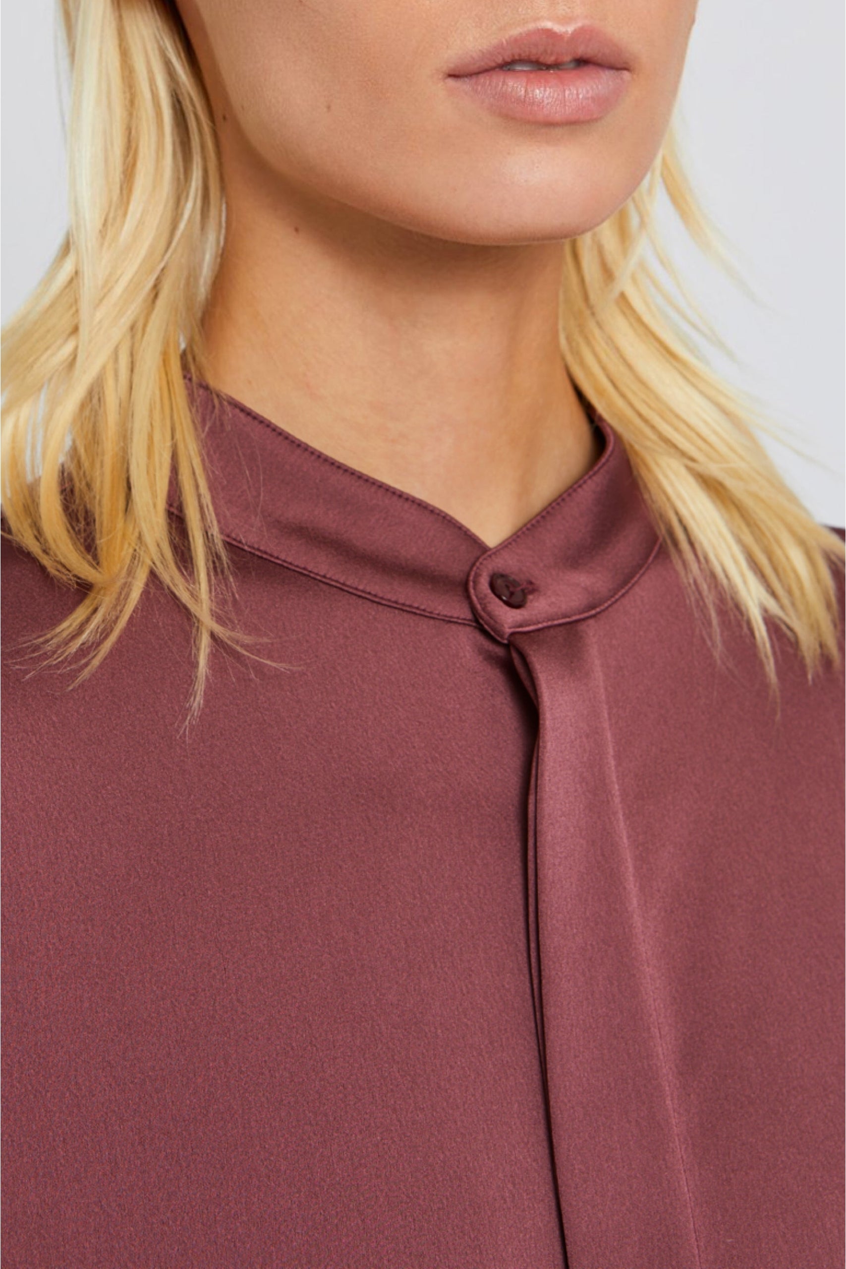 Blouse Tent Bis coupe ample - Burgundy