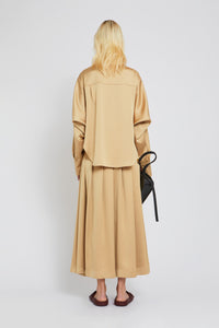 Blouse Tent Bis coupe ample - Camel