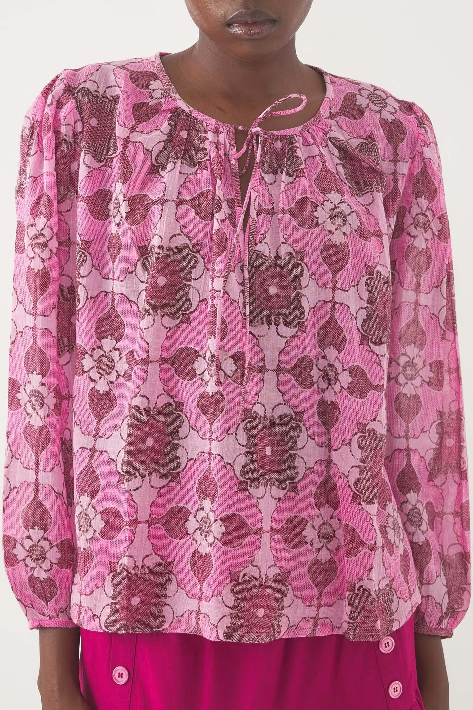 PINK TEREZA BLOUSE