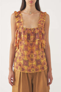 BROWN TEREZA TOP