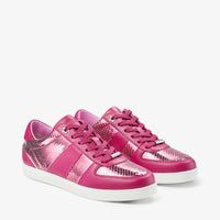 Teri leather trainers - Candyfloss