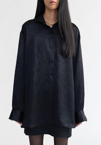 Chemise Terre oversize - Black