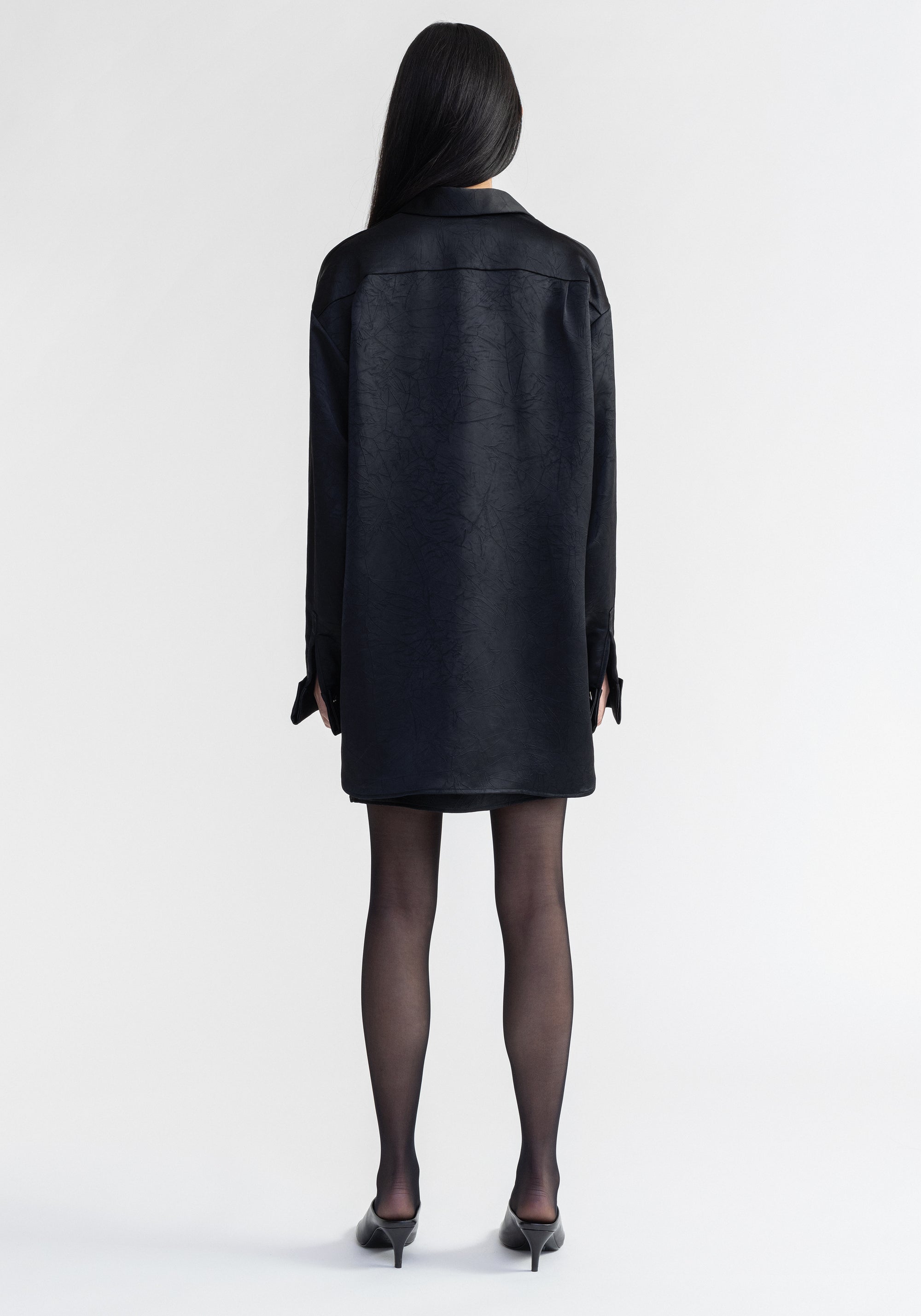 Chemise Terre oversize - Black