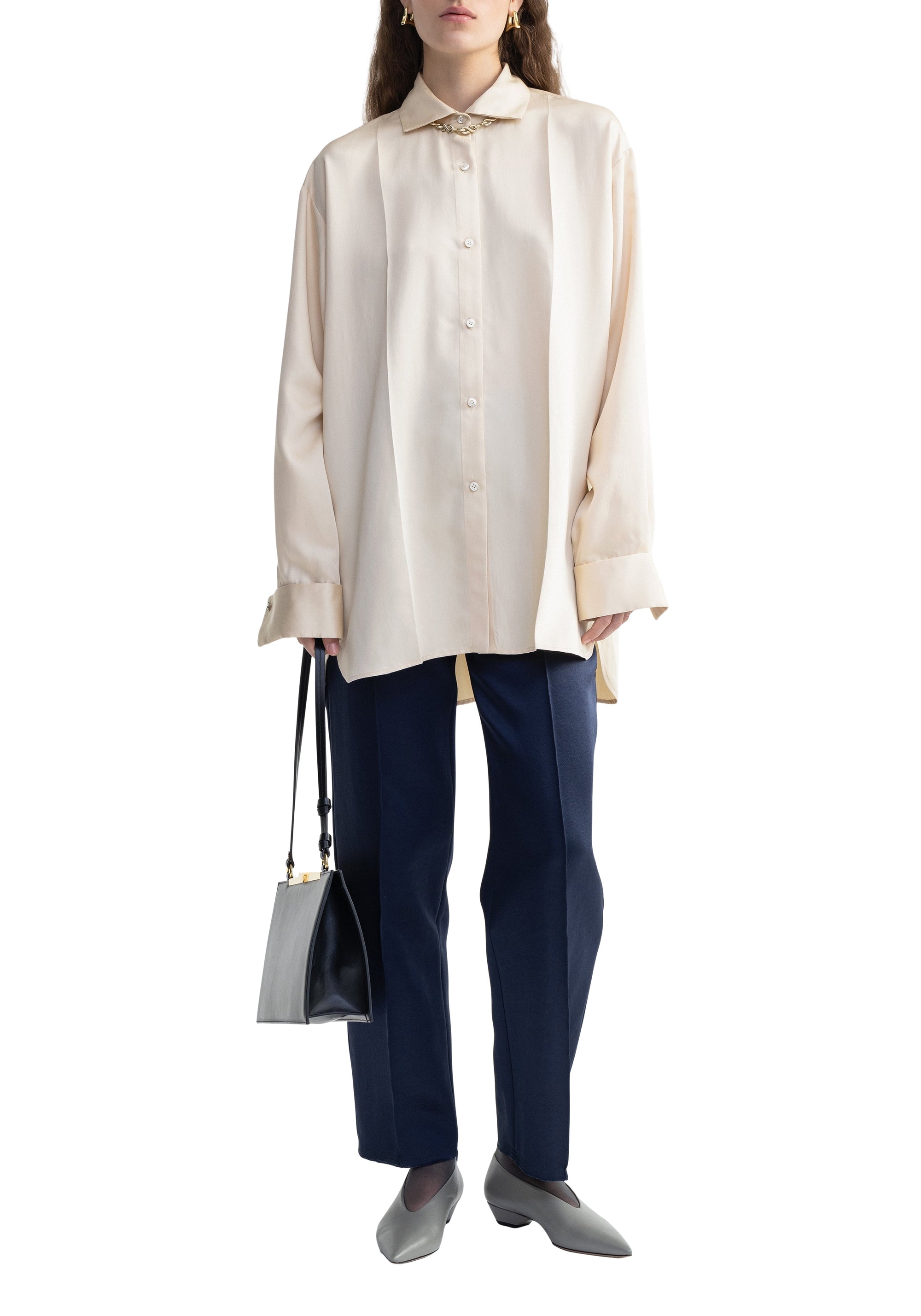 Chemise Terre oversize - Cream