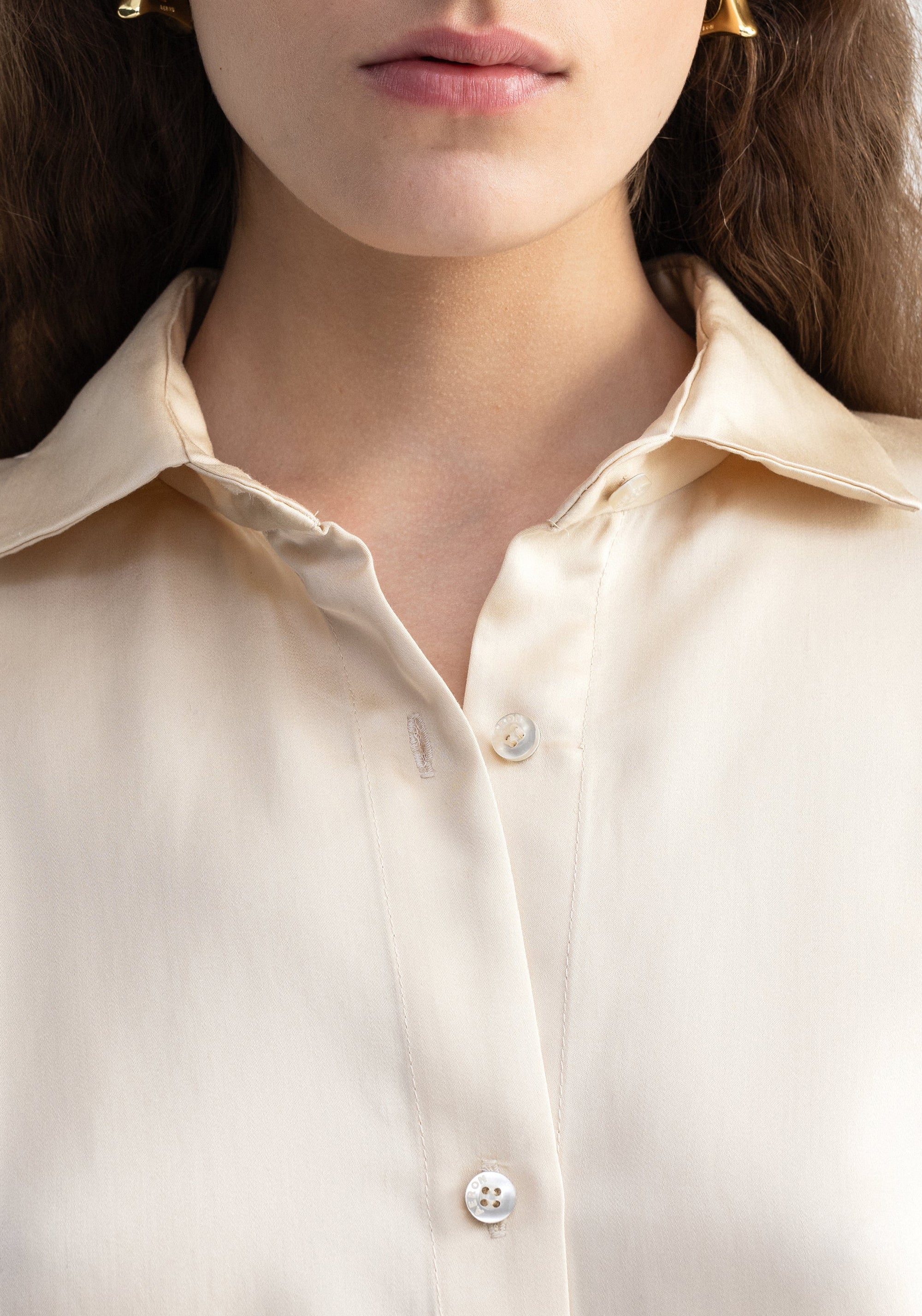 Chemise Terre oversize - Cream