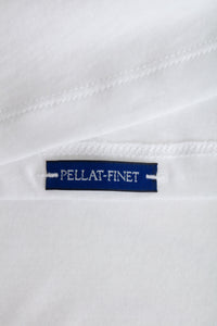 T-shirt unisexe manches longues Terry en coton - Blanc
