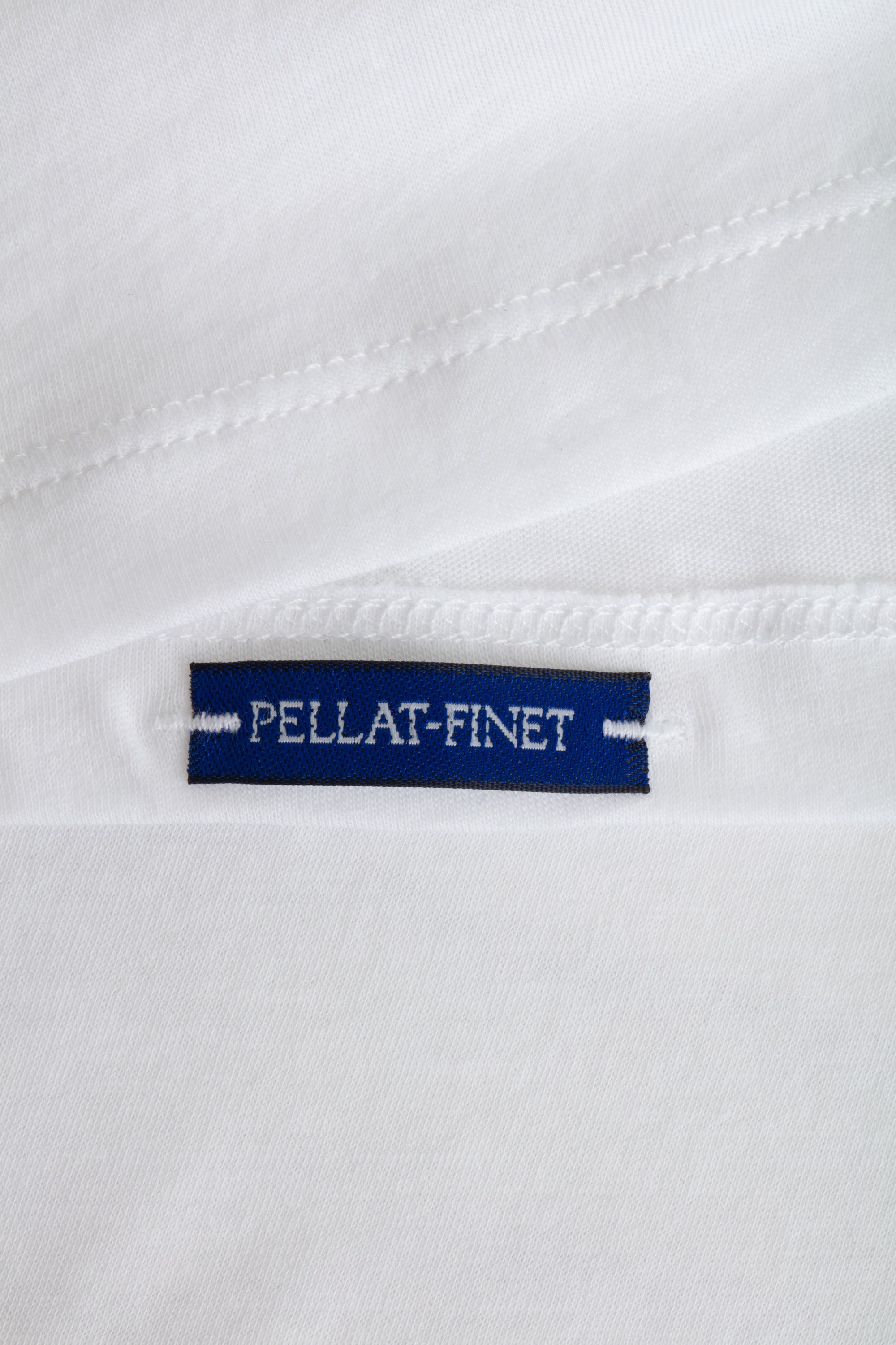 T-shirt unisexe manches longues Terry en coton - Blanc