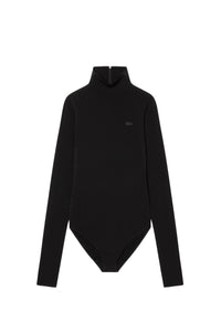 ZDOUBLON_Body fitted turtleneck - Black