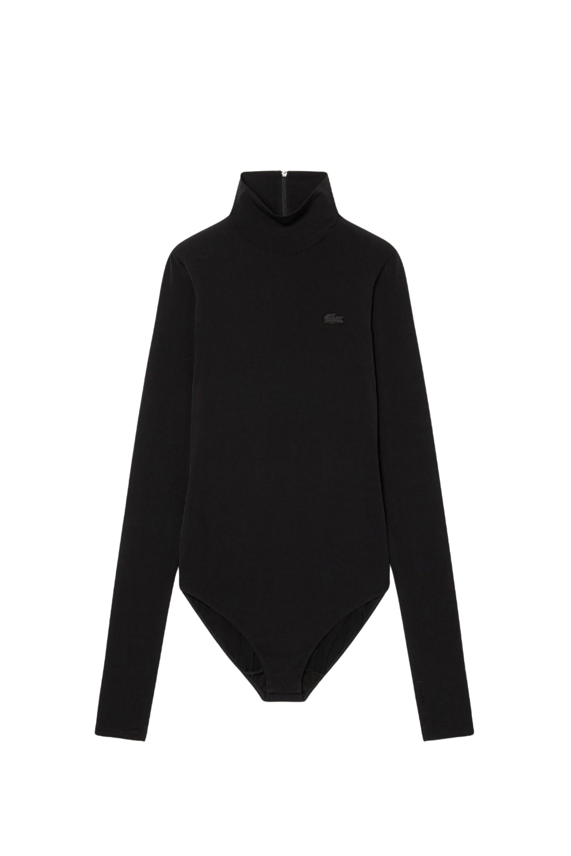 ZDOUBLON_Body fitted turtleneck - Black