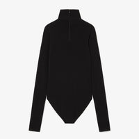 ZDOUBLON_Body fitted turtleneck - Black