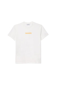 T-shirt imprimé avec logo au dos - Farine