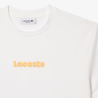 T-shirt imprimé avec logo au dos - Farine