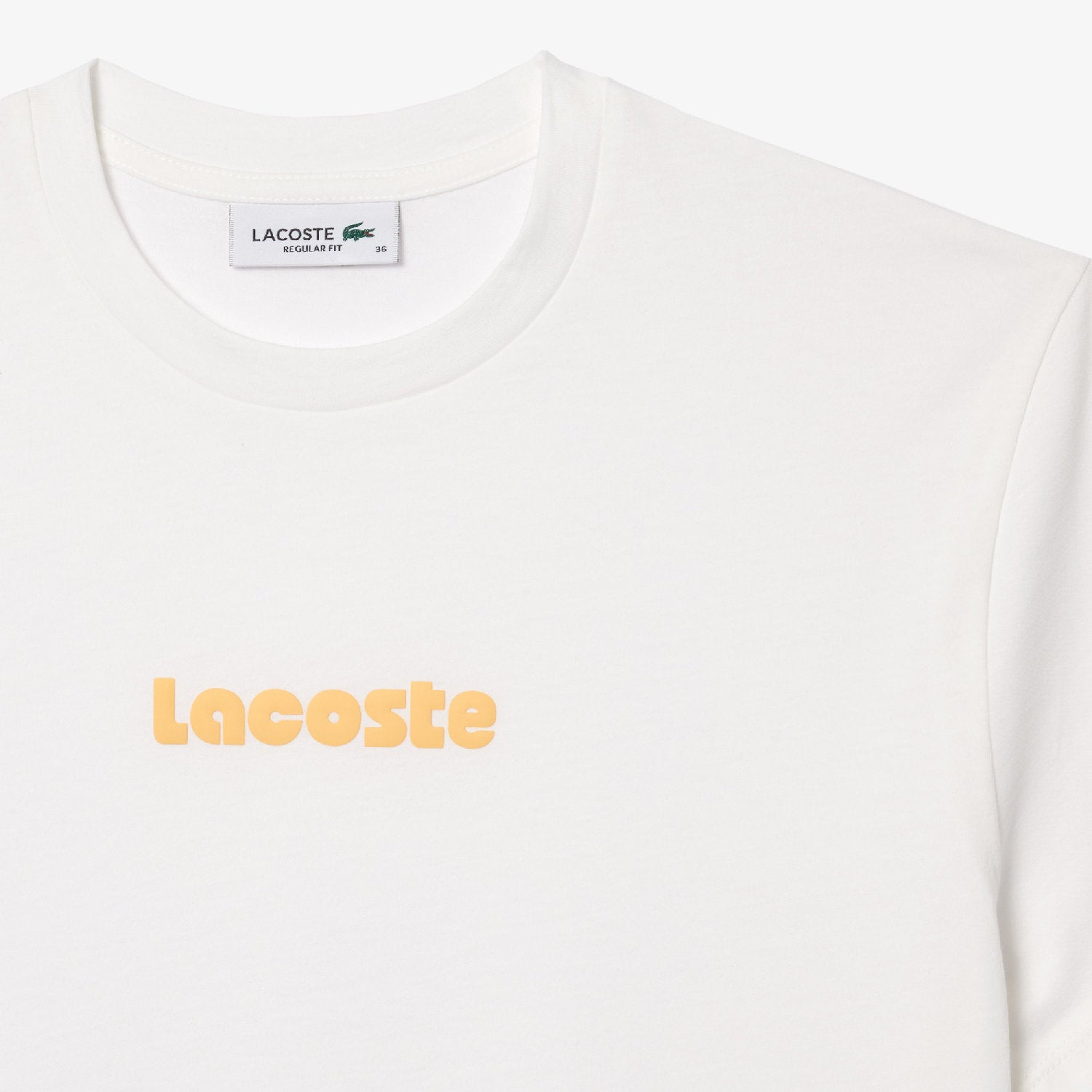 T-shirt imprimé avec logo au dos - Farine