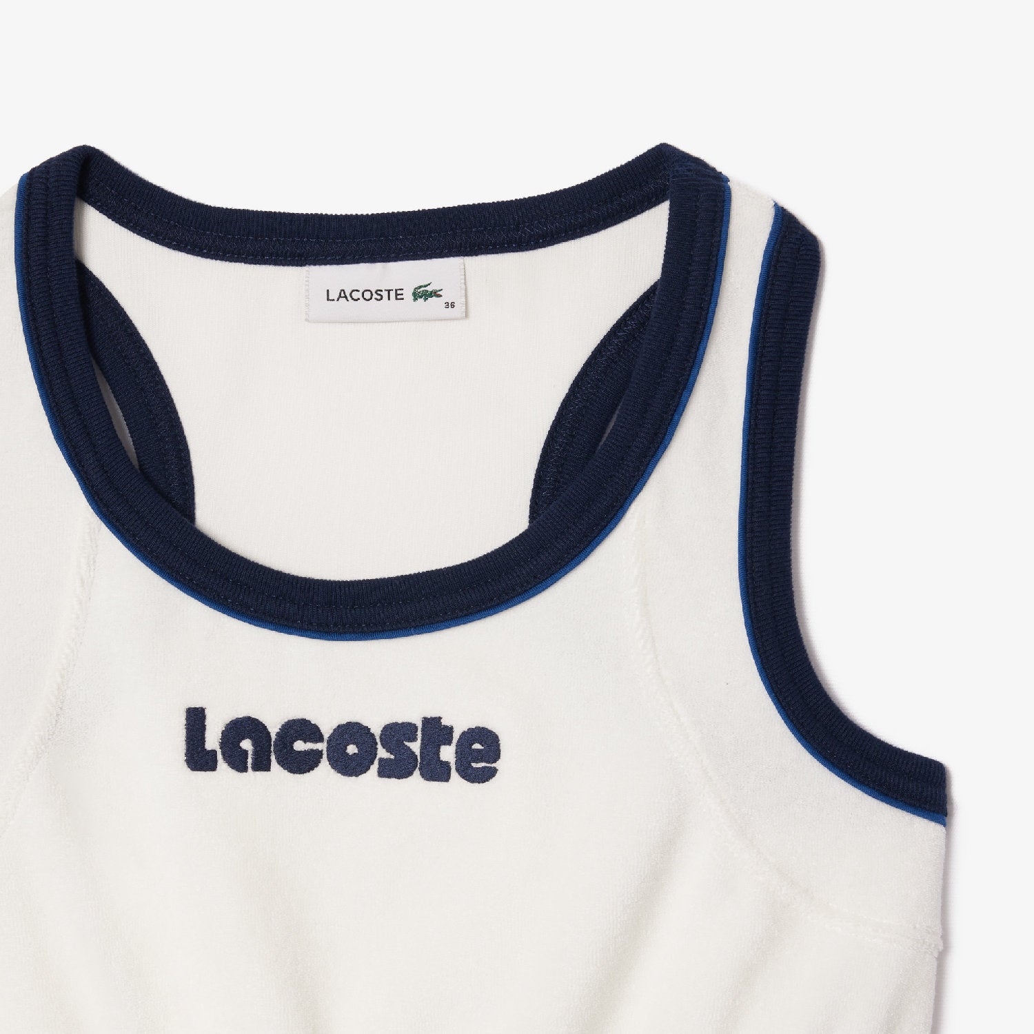 Brassière ajustée avec logo brodé - Farine