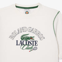 T-shirt décontracté Lacoste x Roland-Garros - Farine