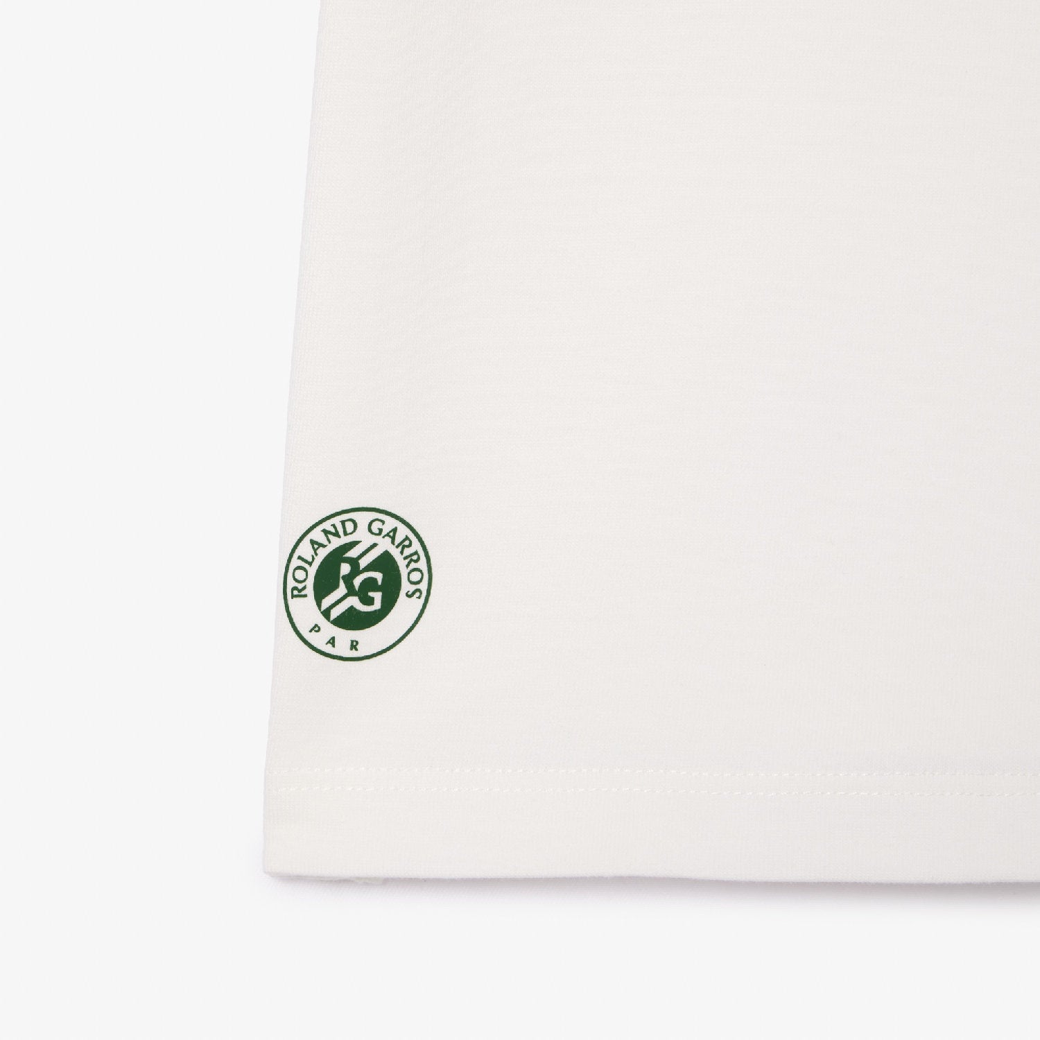 T-shirt décontracté Lacoste x Roland-Garros - Farine