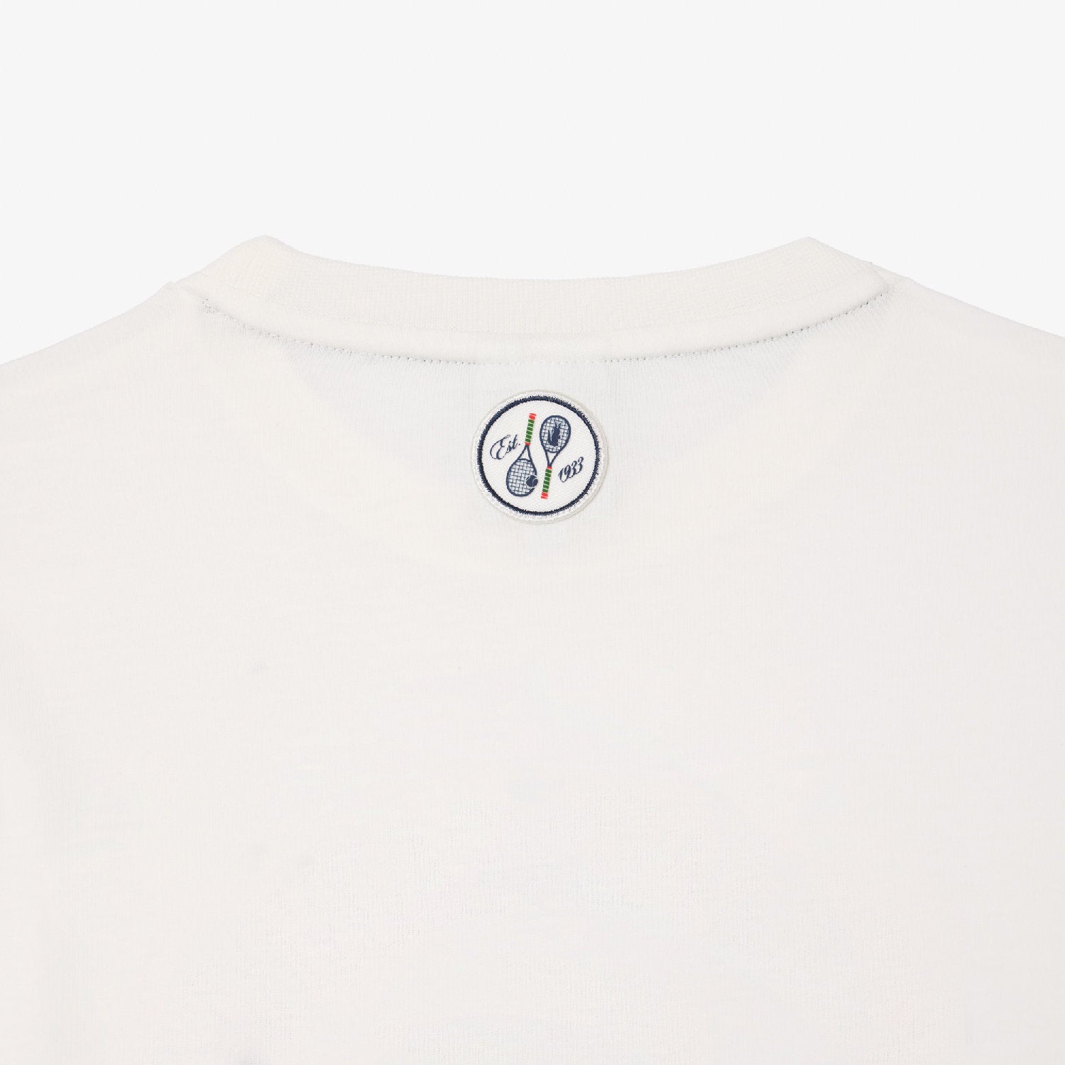 T-shirt décontracté Lacoste x Roland-Garros - Farine