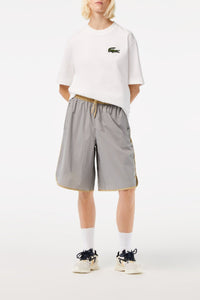 T-shirt large avec logo - Blanc