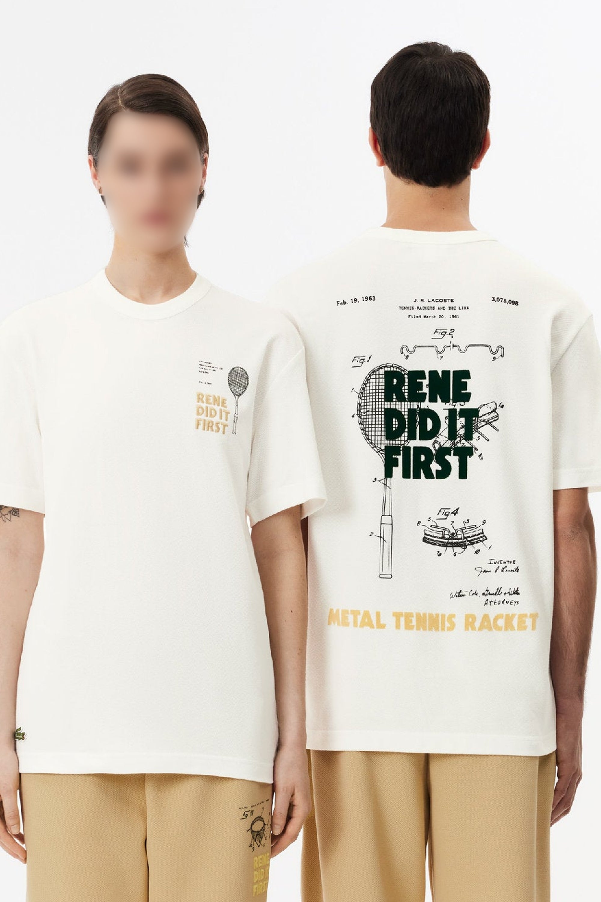 T-shirt imprimé en petit piqué - Farine & Raquette
