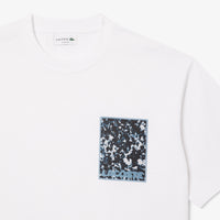 T-shirt large imprimé - Blanc