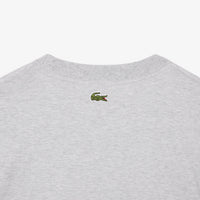 T-shirt large imprimé - Argent Chiné
