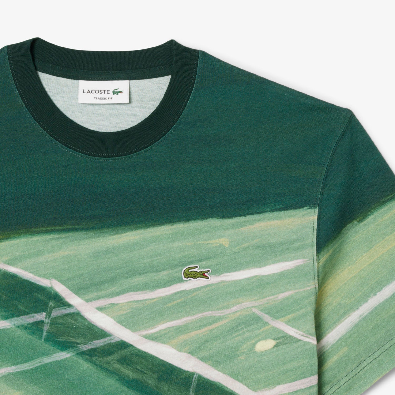 T-shirt Tennis imprimé - Vert